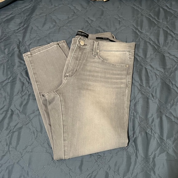 Banana Republic Premium Denim Gray Skinny Jeans 29P 8P - Picture 9 of 9